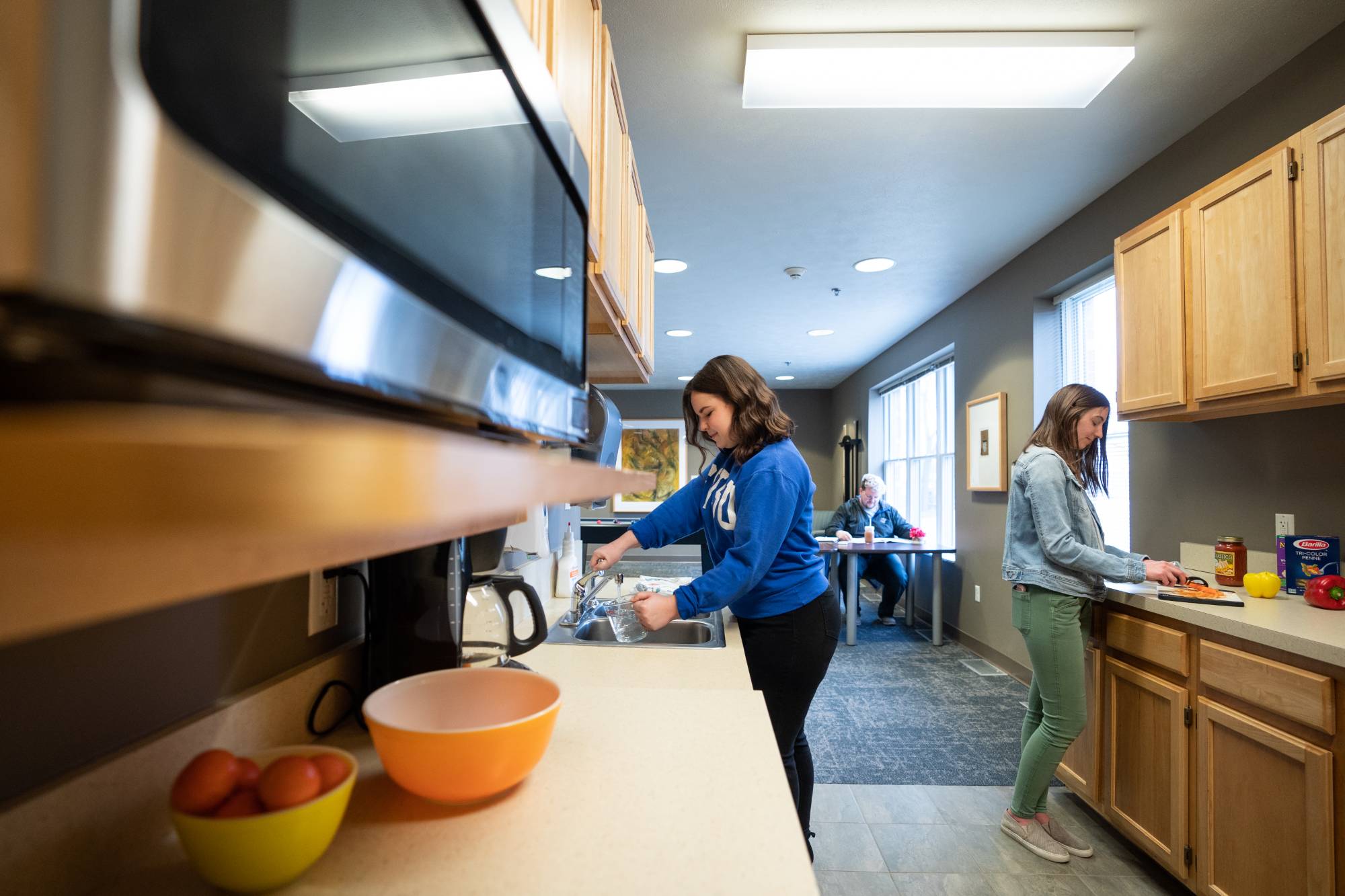 Winter Hall community kitchen.